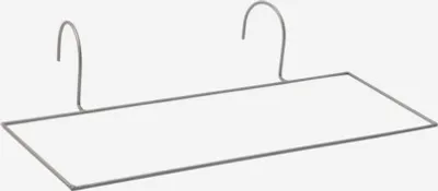 Produktbild von Pflanzenhalter Zink 50 x 17,5 cm für Balkon und Terrasse