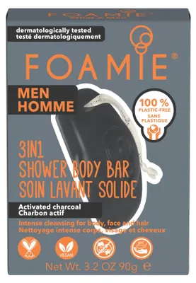 Immagine prodotto di Foamie - What A Man Shower Body Bar 3 in 1 90.0g