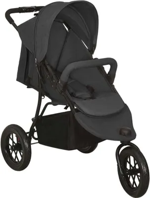 Zdjęcie produktu dla Wózek dziecięcy Living Store stalowy antracytowy