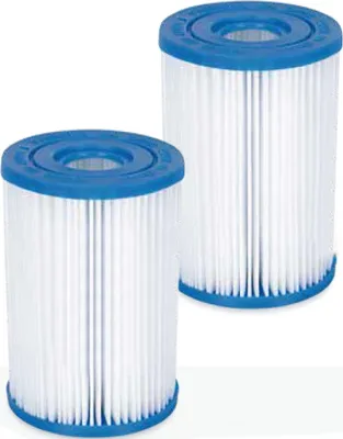 Produktbild von Summer Waves Pool Papierfilter Filter Kartuschen Kartuschenfilter Papier Typ I, Stückzahl:2er Pack
