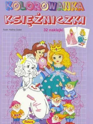 Obrázek produktu pro Księżniczki Kolorowanka dla Dzieci z Naklejkami