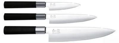 Image de Ensemble de couteaux de cuisine Wasabi, comprenant 3 couteaux