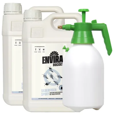 Produktbild von Envira Silberfisch Abwehrspray 2x5L mit Drucksprüher
