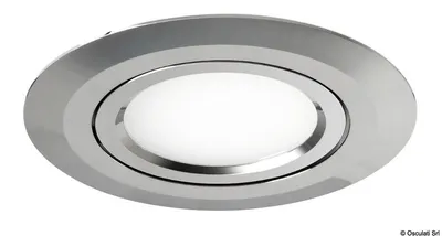 Image de Plafonnier LED encastrable, orientable, lumière chaude, 2 W, 1 pièce