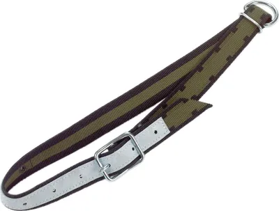 Produktbild von Kerbl Halsband 130 x 4 cm mit Ovalglied und D-Ring