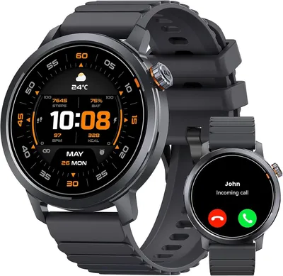 Produktbild von KOSPET ORB Smartwatch Herren Damen, 25 Tage Akkulaufzeit, 1,43" AMOLED-Smartwatch für iPhone und Android, IP68 wasserdicht, 24/7 Herzfrequenz