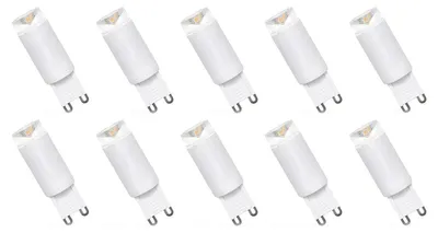 Produktbild von Spectrum G9 LED-Kapsellampe 2,5W 200lm 4000K neutralweiß 10 Stück