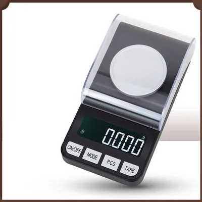 Image de Balance électronique pour bijoux, 100 g/0,001 g, balance très précise pour les métaux précieux et les herbes.