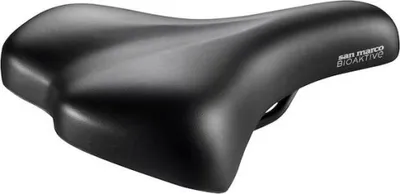 Produktbild von SAN MARCO Biofoam Sportive Large Damensattel 0-30° Mattschwarz