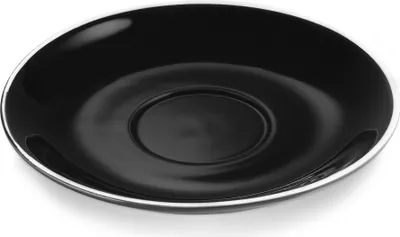Produktbild von Caffé Latte Untertasse Italia Ø 17 cm schwarz, Porzellan