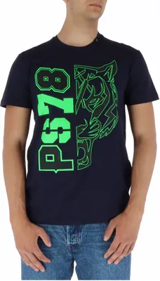 Produktbild von Plein Sport Herren T-Shirt Blau 381313 : Größe - S Größe: S