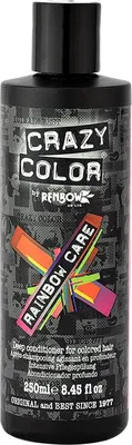 Produktbild von CRAZY COLOR Rainbow Care, Unisex, Nicht-professionelle Haarspülung, Gefärbtes Haar, Alle Farben, Farbschutz, Glanz, Glättend, Verstärkung, 250 ml
