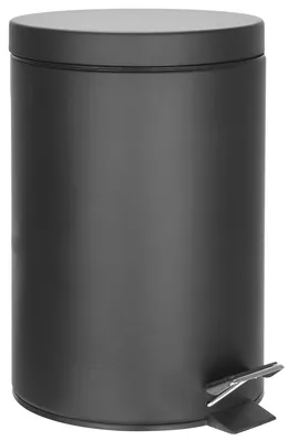Produktbild von SIMPLE LINE Abfallbehälter rund 5l, Schwarz matt