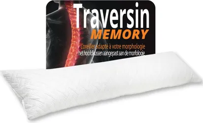 Produktbild von Seitenschläferkissen Memory Foam 160 x 30cm XXXL 100% Body Pillow Visco Gel Stillkissen Kinder und Erwachsene Orthopädisches Nackenkissen Kissen