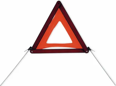 Produktbild von Dunlop Sicherheitsdreieck Für Auto 99614 Durchsichtig Durchsichtig One Size