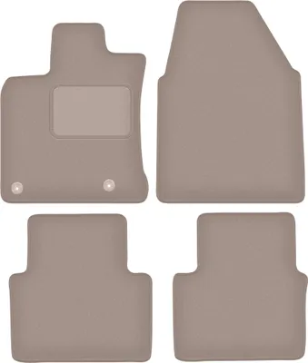 Produktbild von Beige Veloursmatten für: Nissan Qashqai I J10 (breit) Crossover (2007-2013)