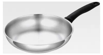 Produktbild von Bratpfanne unbeschichtet Ø 20 cm, geeignet für alle Herdarten inklusive Induktion