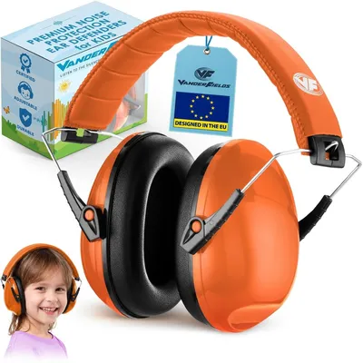 Produktbild von Gehörschutz Kopfhörer Ohrenschützer - Kindergröße - Verstellbares Kopfband