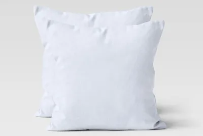 Produktbild von Jersey Kissenhüllen 2er Set 100% Baumwolle superweich Kopfkissenhülle Bettkissenbezug Kopfkissenbezug Kissenbezug 80x80 cm weiß