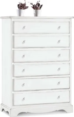 Immagine prodotto di Milani Home - Cassettiera In Legno Massello 97x49x140 - Bianco