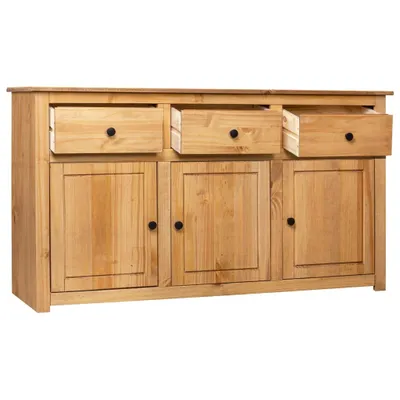 Obrázok produktu pre vidaXL Príborník 135 x 40 x 80 cm Masívne drevo Panama borovica
