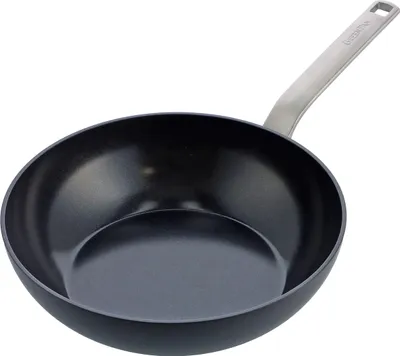 Obrázok produktu pre GreenPan CC006388-001, Kolo, Wok/panvica na vysmážanie, Čierna, Hliník, 2,6 L, Keramický, Elektrický, Plyn, Halogén, Indukčná