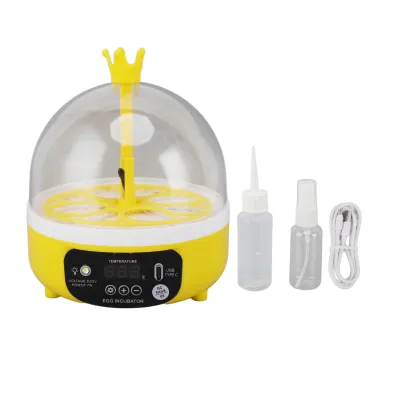 Produktbild von Mini-Brutkasten für Zuhause – Automatische Temperatur- und Feuchtigkeitskontrolle, für 4 Eier (Hühner, Enten, Tauben)
