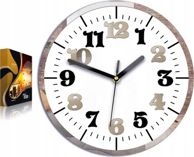 Produktbild von ModernClock, wanduhr, Elegante Wanduhr ALEXIS, Silent Wanduhr