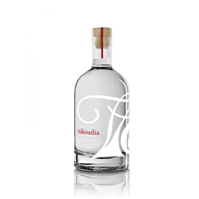 Produktbild von VASSILAKIS ESTATE 08814 RAKI 40% Tsikoudia 700ml - Traditioneller kretischer Traubenschnaps