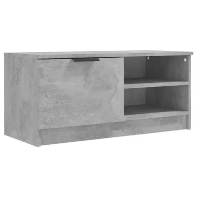 Produktbild von vidaXL TV-Schrank Betongrau 80x35x36,5 cm Holzwerkstoff
