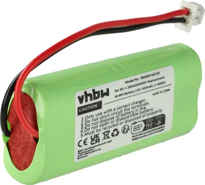 Produktbild von vhbw Akku kompatibel mit Dogtra 1200NCP receiver, 1100NCC receiver, 1100NC receiver Hundehalsband Hunde-Trainer (300 mAh, 4,8 V, NiMH)