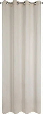 Zdjęcie produktu dla Eurofirany 464634, Przezroczysty, Beżowy, Wzór, Poliester, Oczko, 120 g/m²
