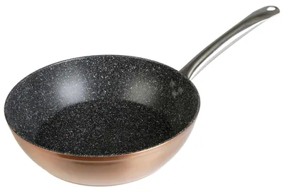 Produktbild von Tiefe Bratpfanne 28 cm, Induktion, Geschmiedetes Aluminium, Antihaftbeschichtet