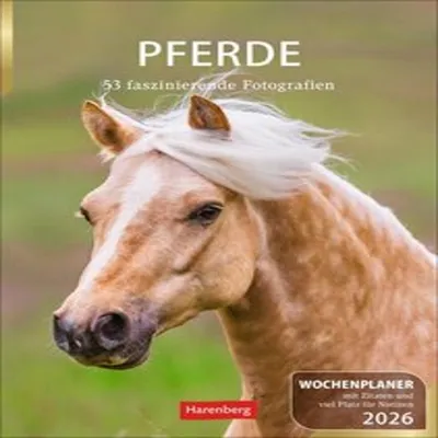 Produktbild von Pferde Wochenplaner 2026 - 53 faszinierende Fotografien