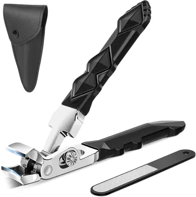 Zdjęcie produktu dla Obcinacz do Paznokci Ergonomiczny Stalowy Ostry do Grubych Paznokci Rąk