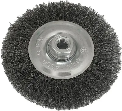 Image de SW-Stahl 63352SB Brosse à disque, ondulée fine, ø 125 mm, M14
