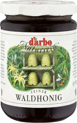 Produktbild von Darbo Feiner Waldhonig Naturrein kräftig herb würziger Geschmack 500g