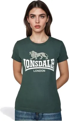 Zdjęcie produktu dla Koszulka damska SARSDEN Green/White M Lonsdale