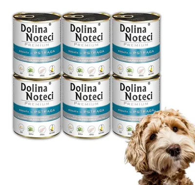 Zdjęcie produktu dla Dolina Noteci Premium Mokra Karma Dla Psa Pstrąg 6x400g