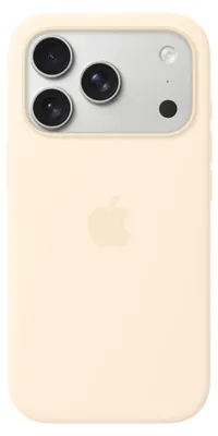 Obrázek produktu pro Silikonové pouzdro Apple iPhone 17 Pro MagSafe vaneilové mhvx4