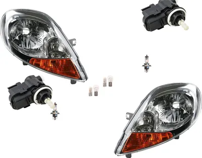 Obrázok produktu pre Johns, Svetlomety vhodné pre Nissan Primastar 09/06- Leuc. ?avý pravý + Servomotor