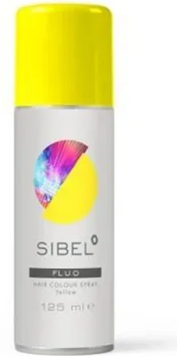 Produktbild von Farbspray Fluo gelb Hair Color 125 ml, gelb