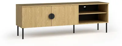 Produktbild von Lowboard MERONA 08 – 2 Türen (159,9×53,6×40 cm) – Baltic Eiche