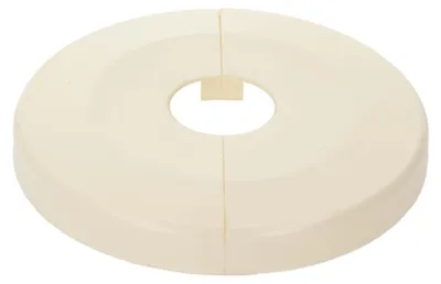 Produktbild von tecuro Scharnierrosette Ø 22 mm x Ø 85 mm x 8 mm - Kunststoff ABS weiß