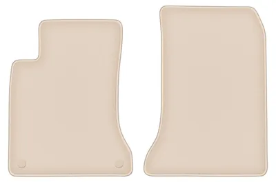 Produktbild von DURBAN Beige Velours-Fußmatten vorne für Mercedes GLA X156 Crossover (2012-2018)