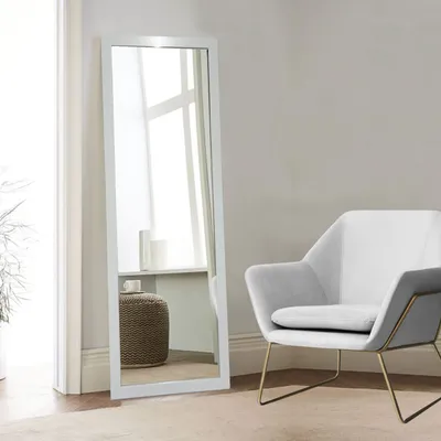 Produktbild von Skye Decor, Cheval 105 - White, Cheval-Spiegel, 100 % KUNSTSTOFF, Weiß, 40 x 105 cm