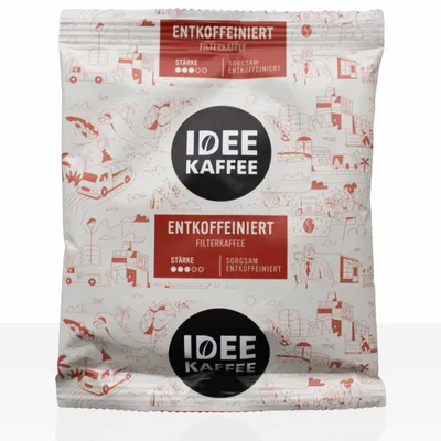Produktbild von Darboven Idee Kaffee Classic entkoffeiniert - 100 x 60g koffeinfreier Filterkaffee