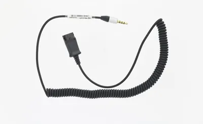 Image de Adaptateur Tellur QD vers connecteur 3,5 mm, 2,95 m, noir