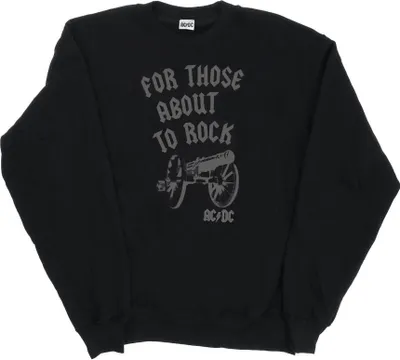 Produktbild von AC/DC - "For Those About To Rock" Sweatshirt für Damen BI2452 (S) (Schwarz)
