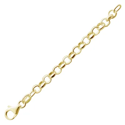 Produktbild von Verlängerungskette 4.0mm 7cm Silber 925 1 Micron vergoldet 07